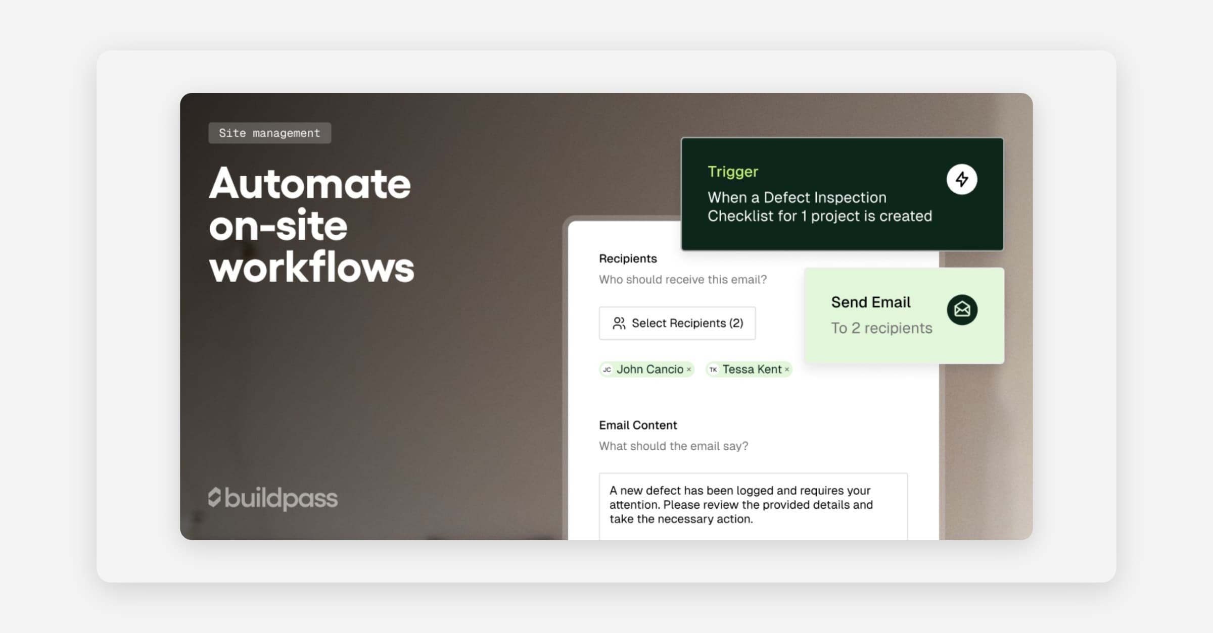 External workflow notifications and PDF attachments